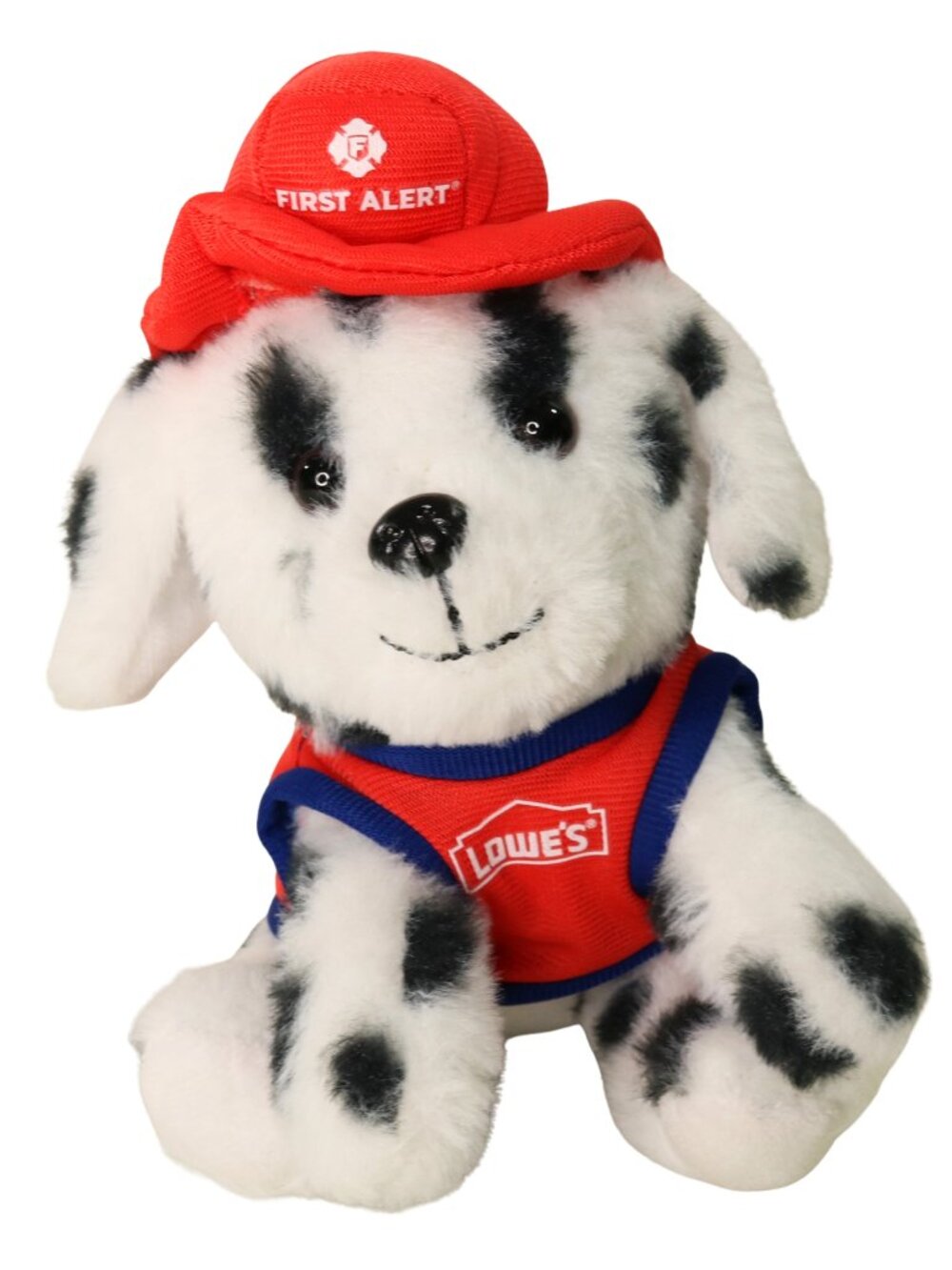 Lowe’s First Alert Firefighter Dalmatian Puppy Dog Plush Toy Collectable